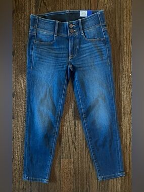 Kohl's Women's Dark Blue Ankle Skinny Jeans